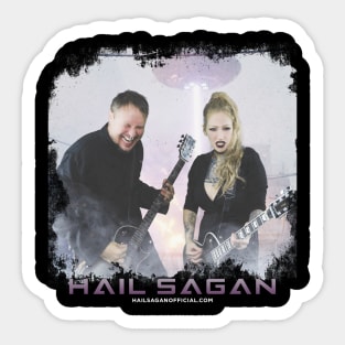 Hail Sagan Guitars Apparel Sticker